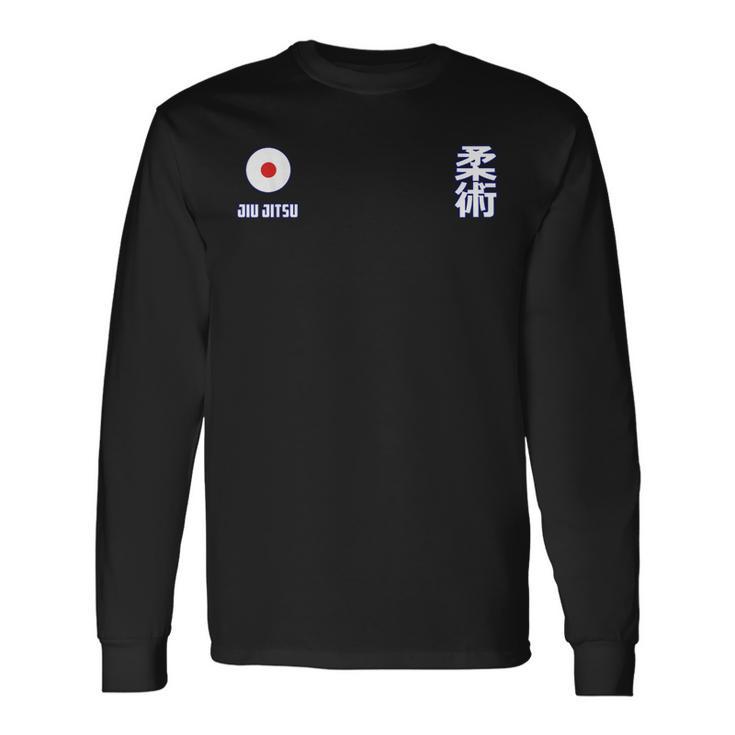 柔術 日本 長袖Tシャツ