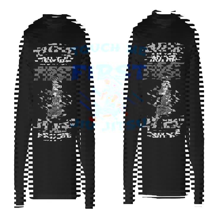 柔術 日本の侍 格闘技 ブラジリアン柔術 長袖Tシャツ