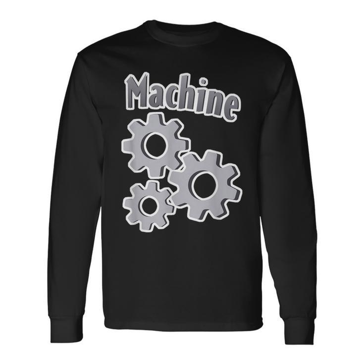 歯車機 長袖Tシャツ