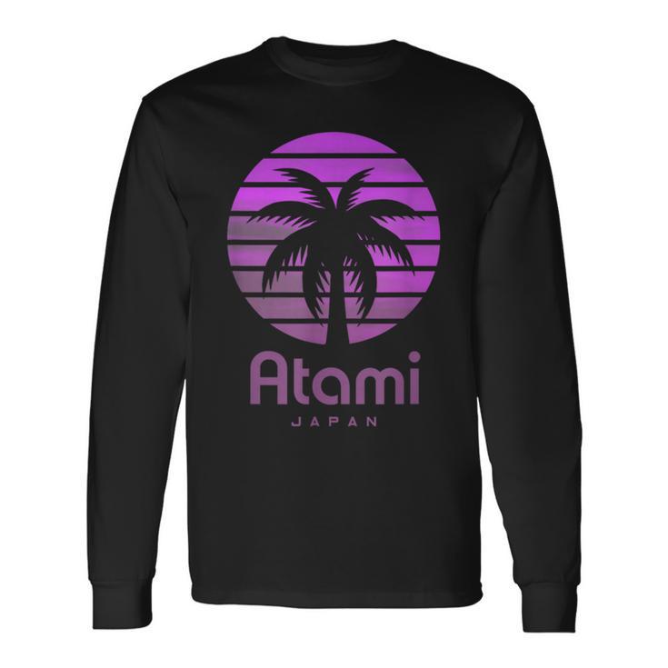 熱海 日本 レイセ 長袖Tシャツ