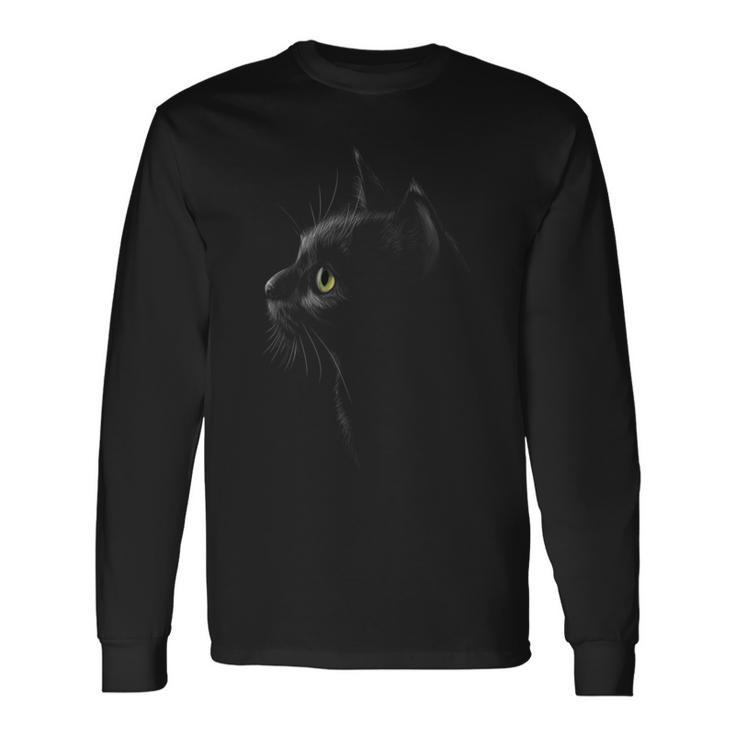 猫 猫 子猫 子猫 かわいい猫 長袖Tシャツ