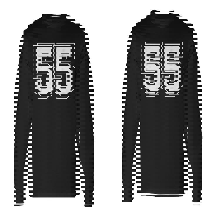 番号55 長袖Tシャツ ギフトのアイデア