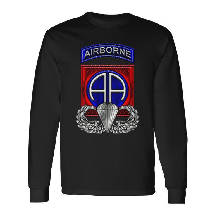第82空挺師団 誇り高き退役軍人の日のギフト 長袖Tシャツ