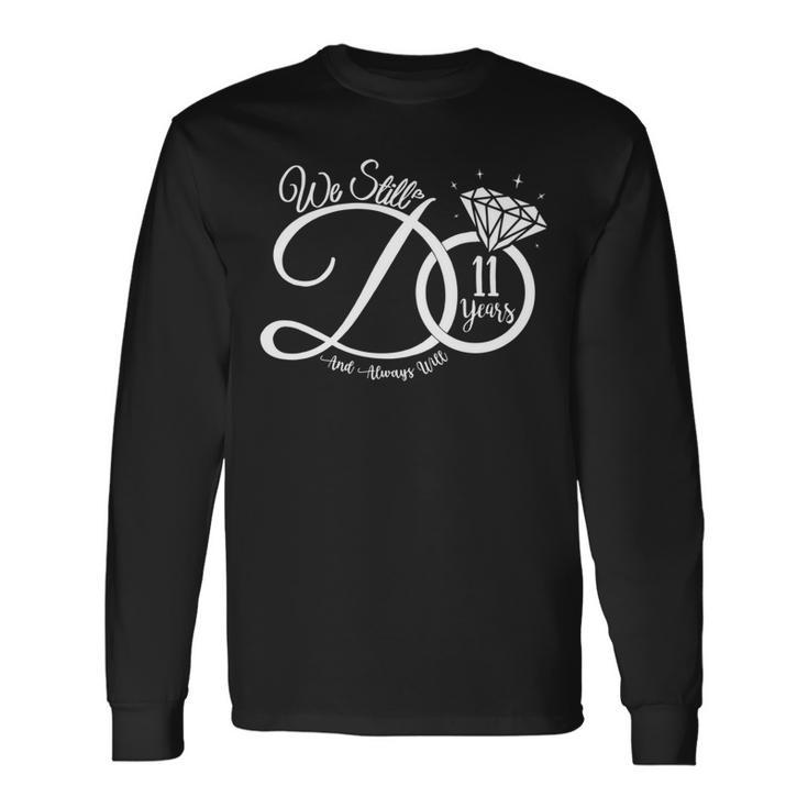 結婚11周年 Wetill Do 11歳 カップル 長袖tシャツ 長袖Tシャツ