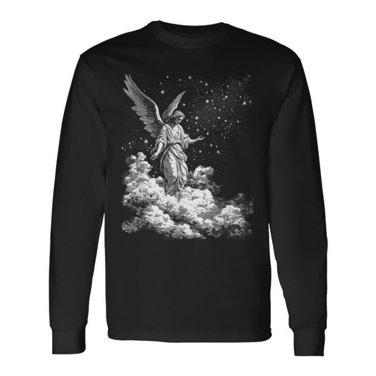 聖なる天使 シェムハメフォラッシュ ラファエル 長袖Tシャツ