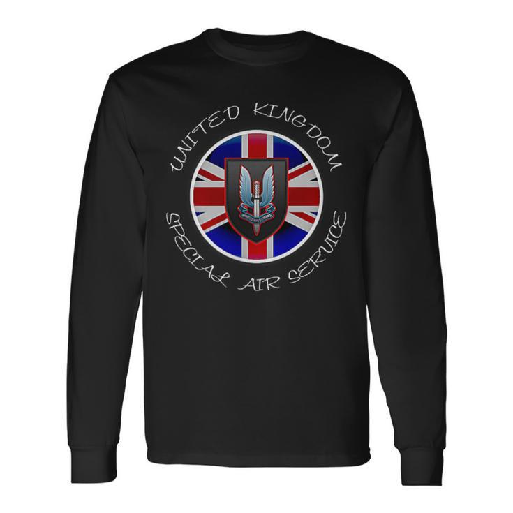 英国特殊航空サービス 特殊部隊 長袖Tシャツ