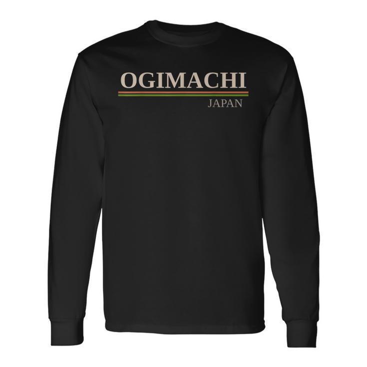 荻町ジャパン 長袖Tシャツ ギフトのアイデア