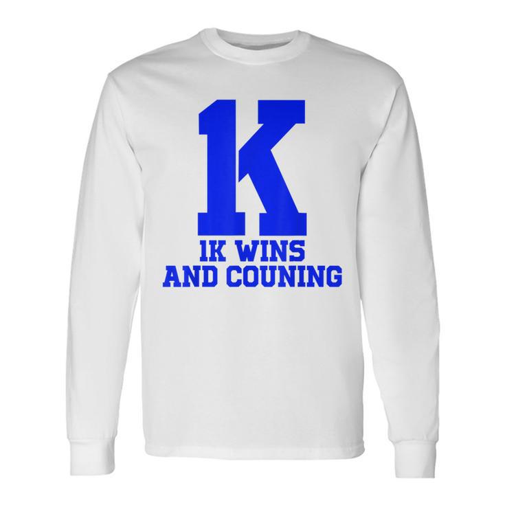 1Kコーチkボールドが勝ち、数え切れないほどのバスケットボール 長袖Tシャツ