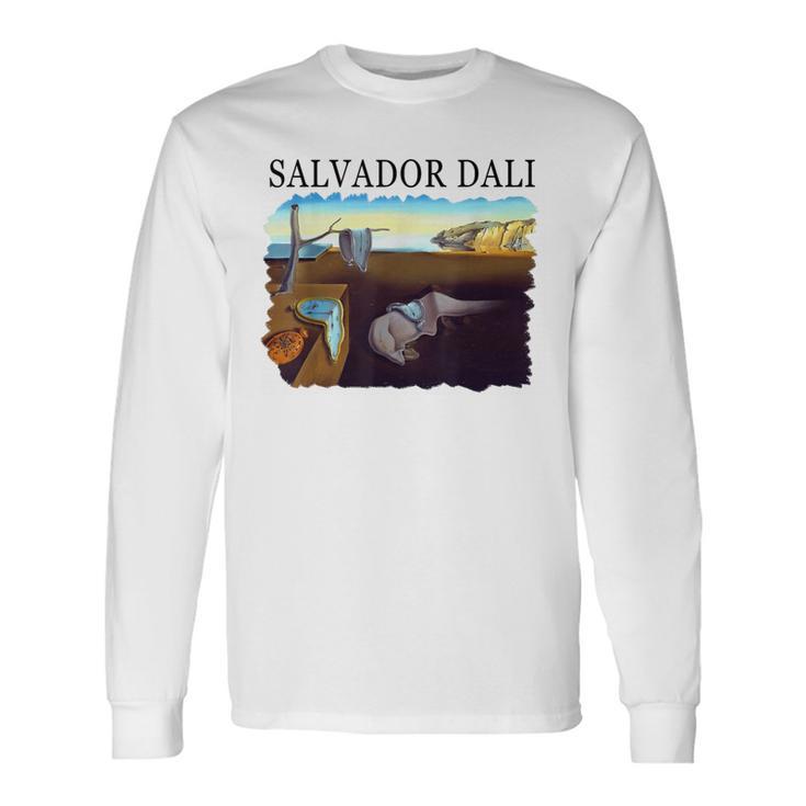Daliによる記憶の永続性 長袖Tシャツ
