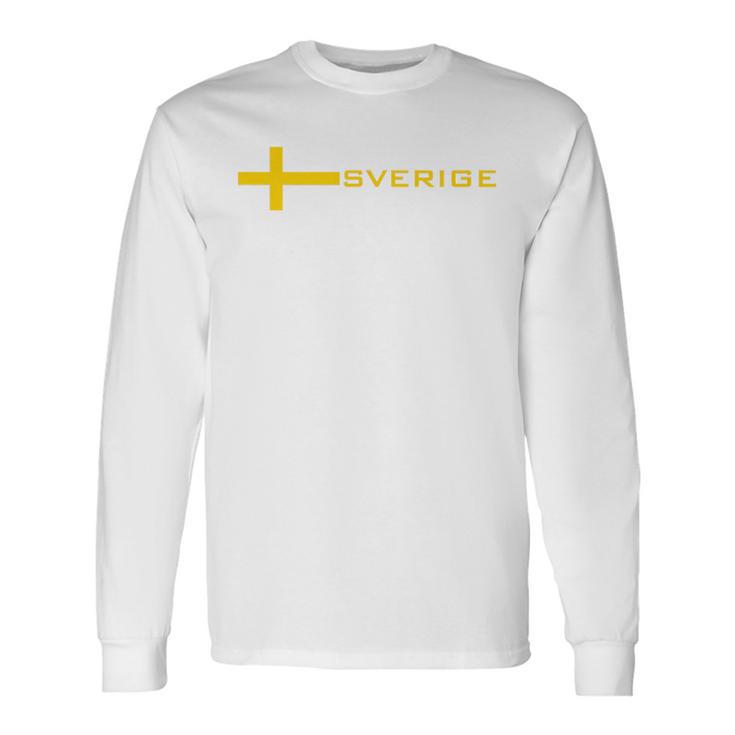 Drapeau De Lauède -Port Maillot Deport -Tyleverige T-shirt à manches longues