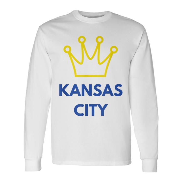 Royal Kc ファンカンザスシティクラウン 長袖Tシャツ
