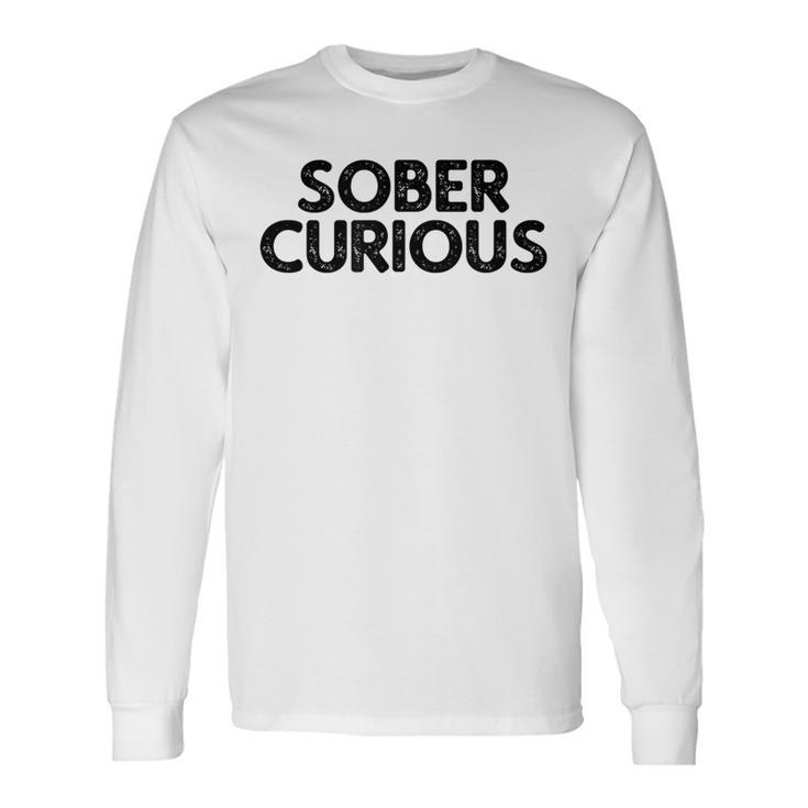 Sober Curious Lifestyle 長袖Tシャツ