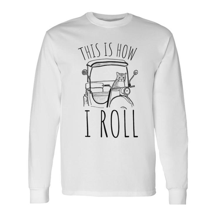 Tuk Tuk Rickshaw イタリアンスクータートランスポーター 長袖Tシャツ