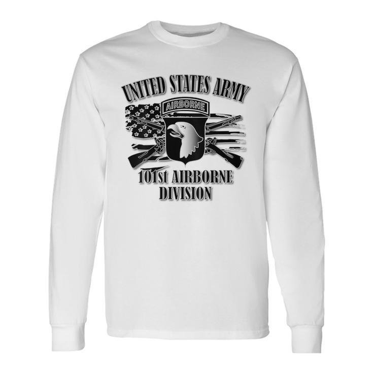 US Army 第101空挺師団 バックデザイン 長袖Tシャツ