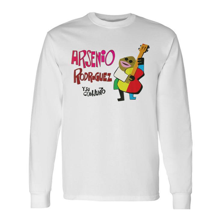 アルセニオ・ロドリゲス・イ・ス・コンフント・サルサ・チャラナガキューバ 長袖Tシャツ