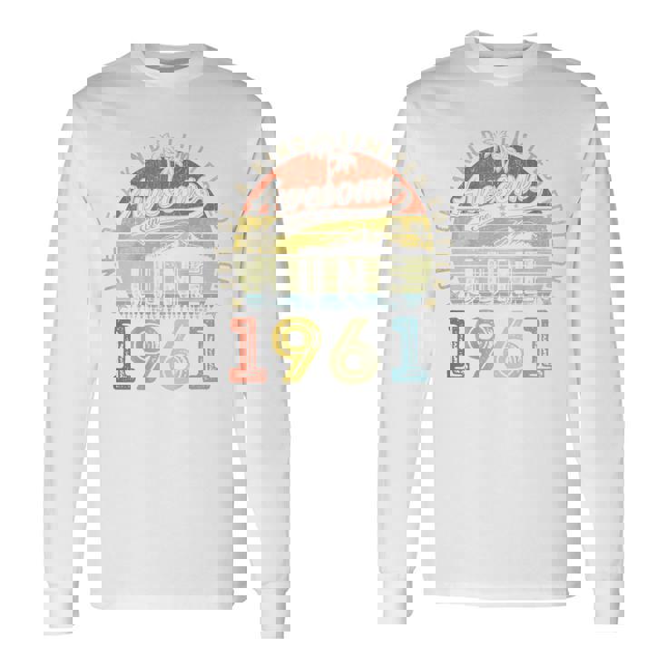 オンバック 65 限定版 1961年6月65日 誕生日 長袖Tシャツ