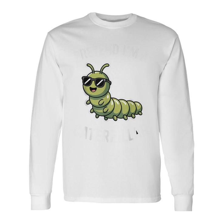 キャタピラー ごっこ おもしろキャタピラー 長袖Tシャツ