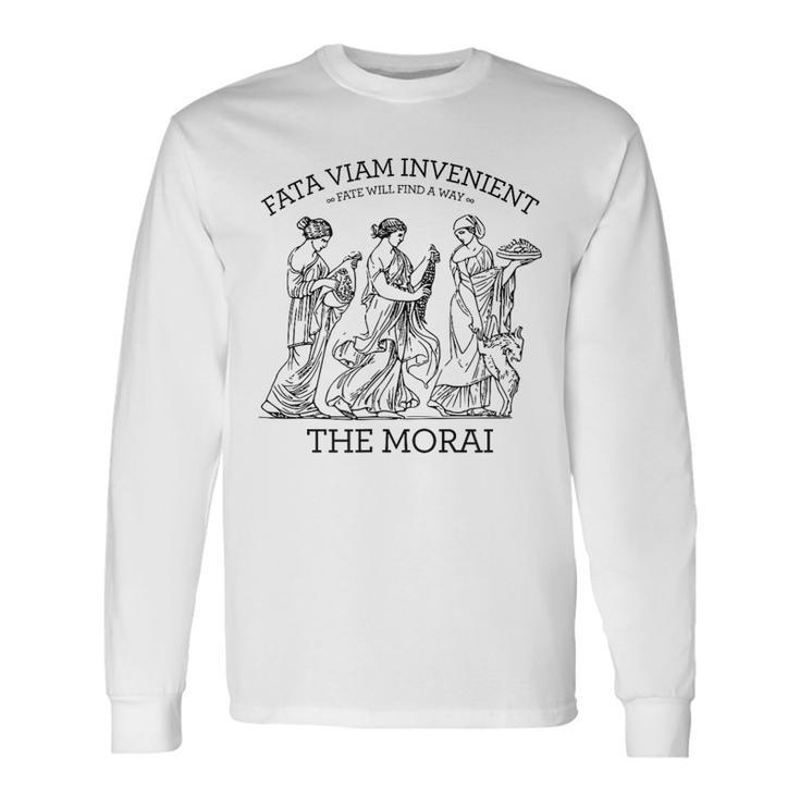 ギリシャ神話のモライと運命 古代ギリシャ神話 長袖Tシャツ