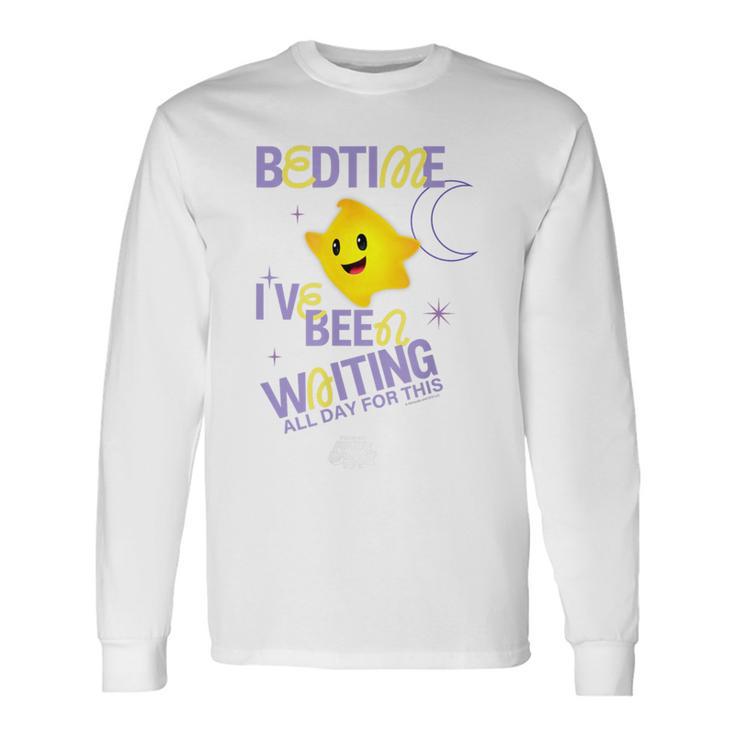 ザ・スーパーマリオギャラクシー・ムービー Yellow Luma Bedtime 長袖Tシャツ