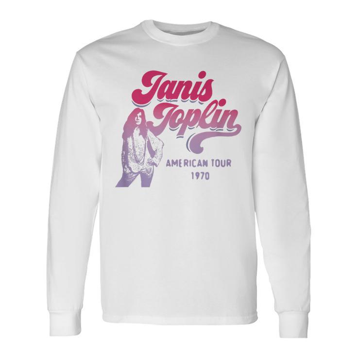 ジャニス・ジョプリン・アメリカン・ツアー1970 長袖Tシャツ
