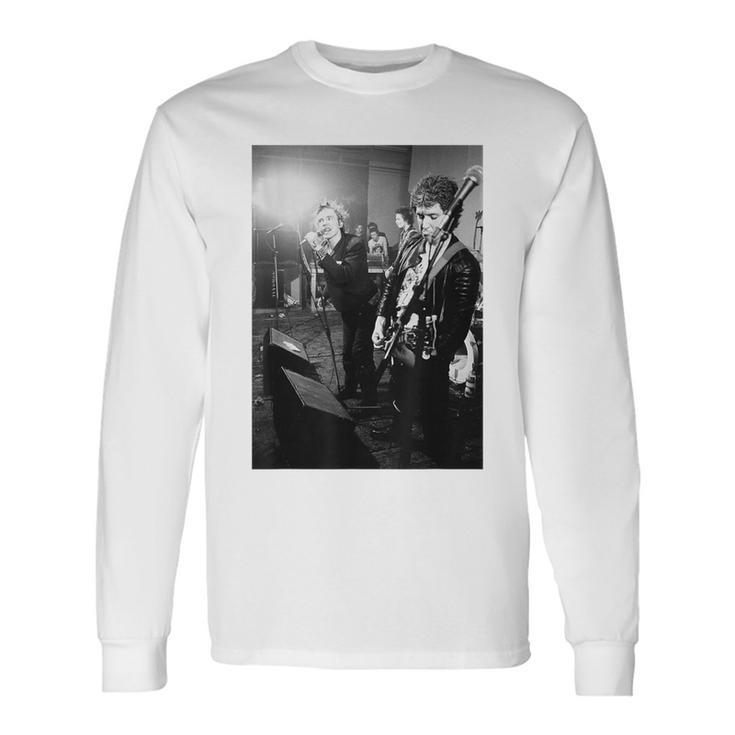 セックスピストルズ ジョニー・ロッテン・シド ヴィシャス・スティーブ・ジョーンズ 1977 長袖Tシャツ