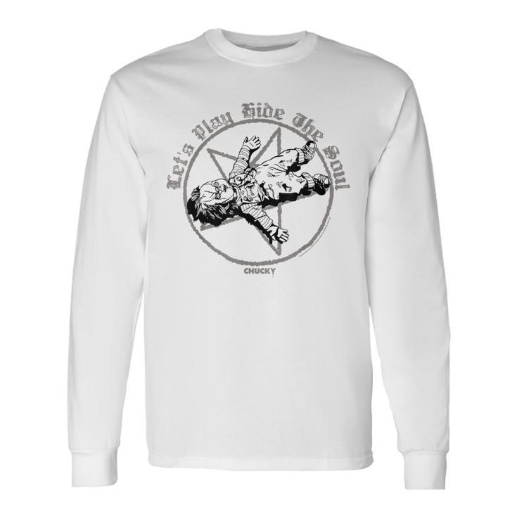 チャッキー Let’S Play Hide Theoul 長袖Tシャツ