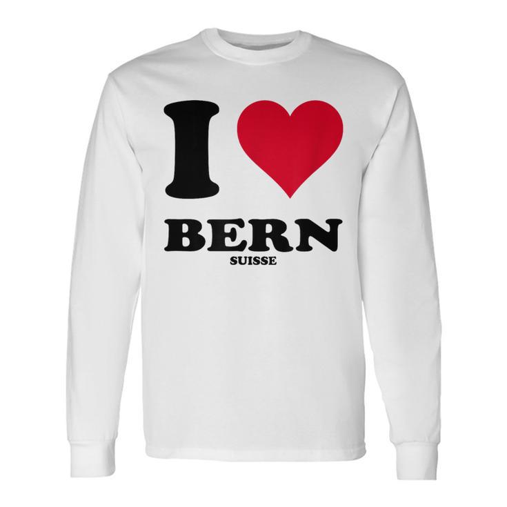 ベルンが大好き 長袖Tシャツ