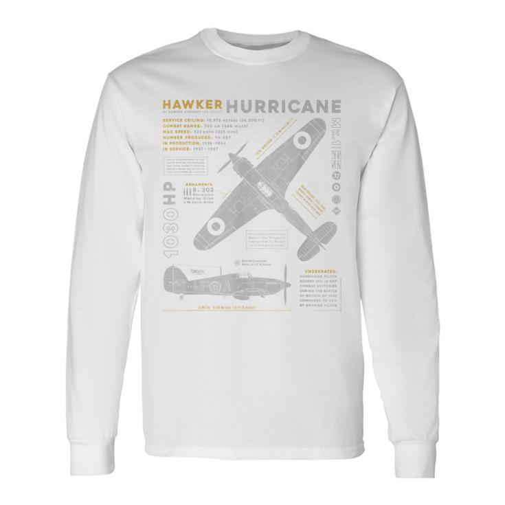 ホーカーハリケーン 長袖Tシャツ