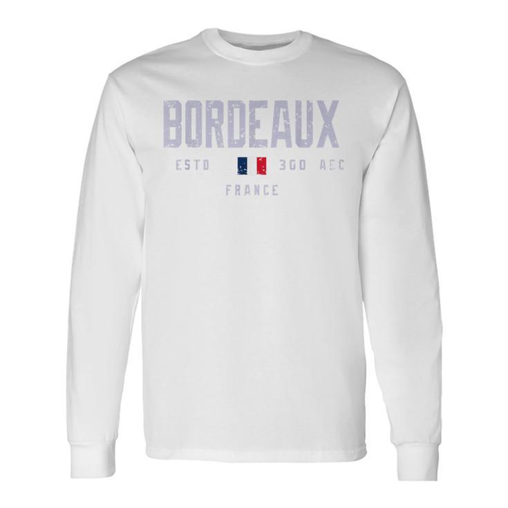 ボルドー フランス フィールドボルドー フランス 長袖Tシャツ