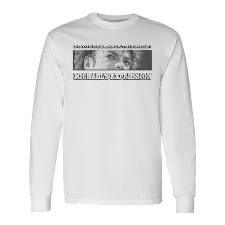 マイケルジャクソン_715_バックプリント 長袖Tシャツ