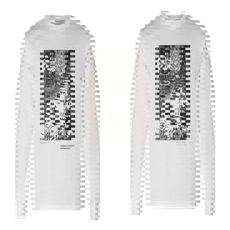 ムーミン 真夜中に起きる ムーミン谷の冬 長袖Tシャツ