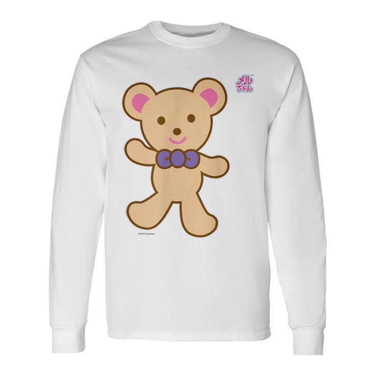 メルちゃんのおともだち くまさん Bigプリント 長袖Tシャツ
