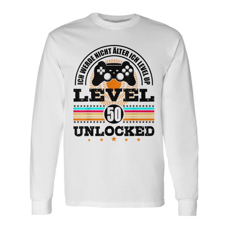 レベル50 I Will Not Older I Level Up 50Th Birthday 長袖Tシャツ