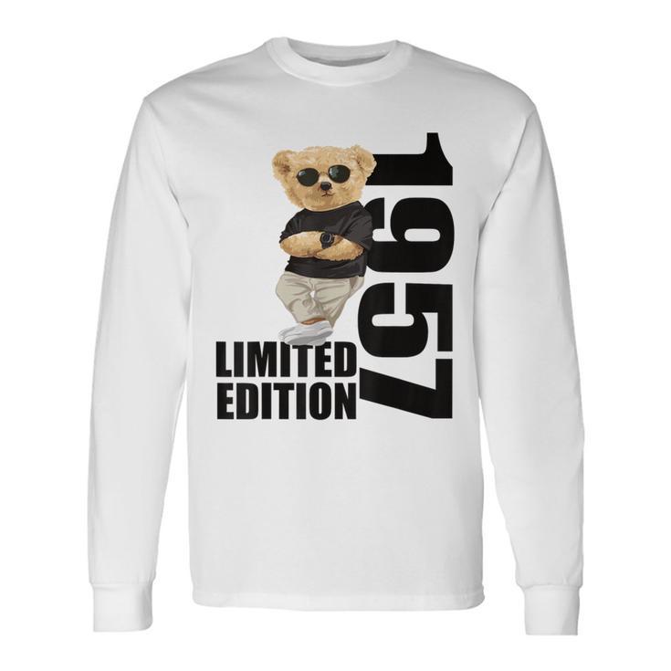 限定版 1957年 ベア・ベア 誕生日 1957年 ヴィンテージ 1957年 長袖Tシャツ