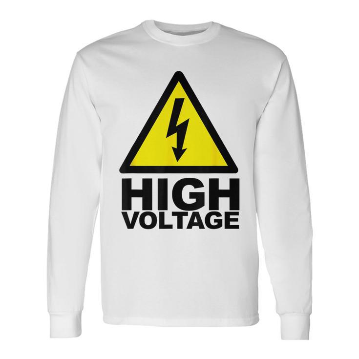電気技師 高電圧 長袖Tシャツ ギフトのアイデア