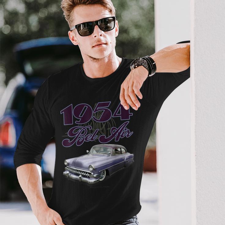 1954 Belair Low Rider Kustom リードそり ホットロッド マッスルカー 長袖Tシャツ 彼への贈り物