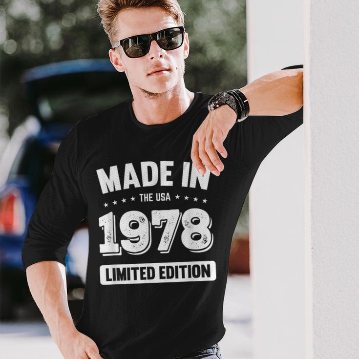 40歳の誕生日ギフトtシャツ Made In 1978 1978 シャツ 長袖Tシャツ 彼への贈り物