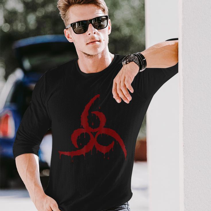 666 デビルグラフィック 獣の数 サタン 長袖Tシャツ 彼への贈り物