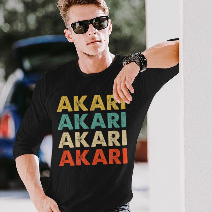 Akari 灯 長袖Tシャツ 彼への贈り物
