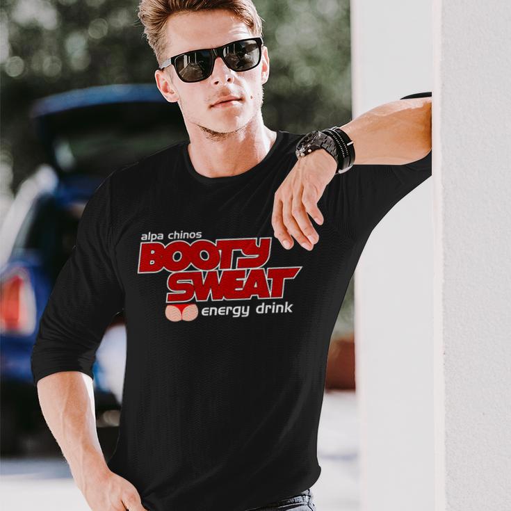 Alpa Chino's Bootyweat エナジードリンク 長袖tシャツ 長袖Tシャツ 彼への贈り物