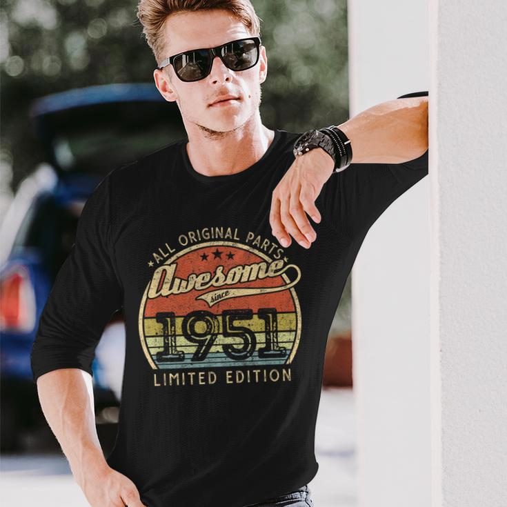 Awesomeince 1951 限定版 1951年製 メンズ レディース 長袖Tシャツ 彼への贈り物