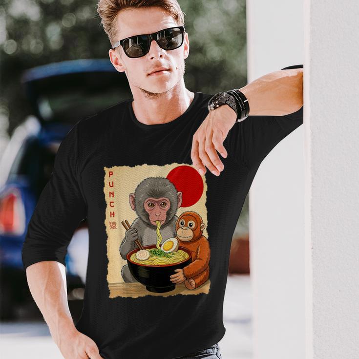 Baby Monkey Punch パンチ サル 長袖Tシャツ 彼への贈り物