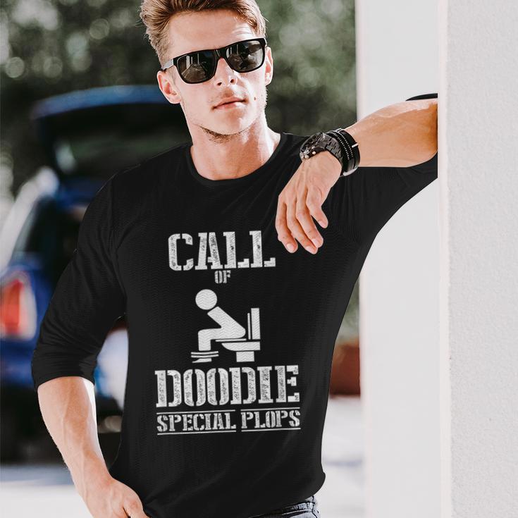 Call Of Doodiepecial Plops デューティーtシャツ 長袖Tシャツ 彼への贈り物