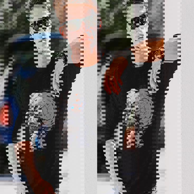 Chibi Charaeries 【アニメ、ちびキャラ、デフォルメ、タクティカル、かわいい、かっこいい】 長袖Tシャツ 彼への贈り物