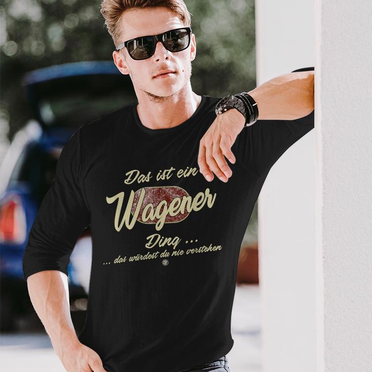 Das Ist Ein Wagener Ding ファニー ファミリー ワーグナー 長袖Tシャツ 彼への贈り物