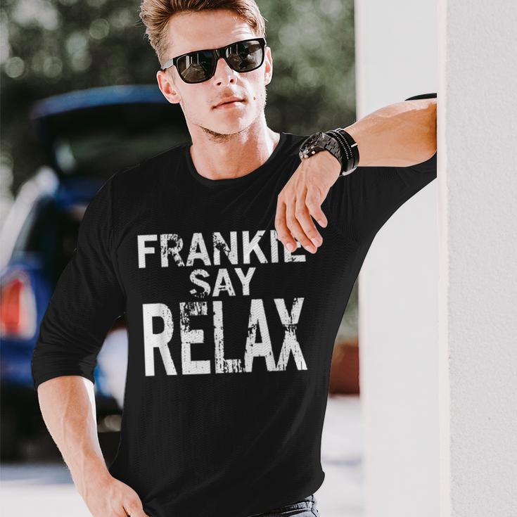 Frankieay Relax メンズ 長袖Tシャツ 彼への贈り物