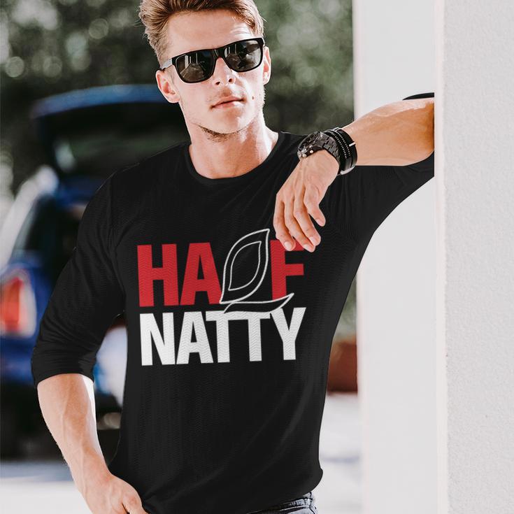 Half Natty ハーフナチュラルステロイドボディービルダー 長袖tシャツ 長袖Tシャツ 彼への贈り物
