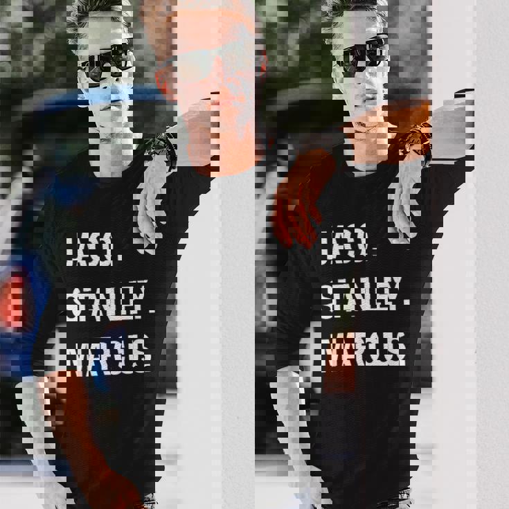 JacoStanleyMarcusJazz Guitar Godsミュージシャン 長袖Tシャツ 彼への贈り物