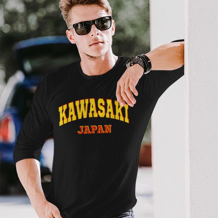 Kawasaki Japan Aesthetic Kawasaki 長袖Tシャツ 彼への贈り物
