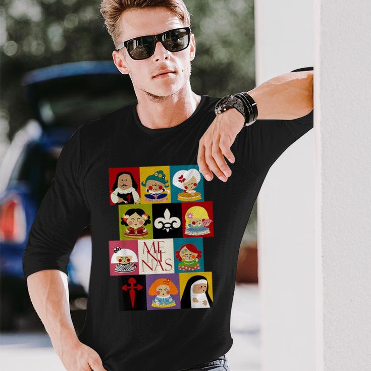 Las Meninaselazquez カワイイ 長袖Tシャツ 彼への贈り物